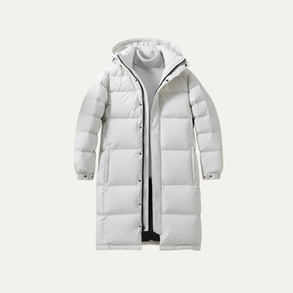 Men’s Insulated Long Quilted Puffer Coat