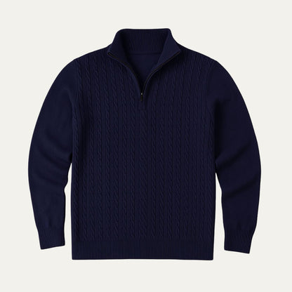 The Gstaad Half Zip Jumper