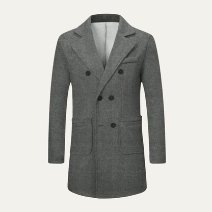Men’s Double-Breasted Peacoat