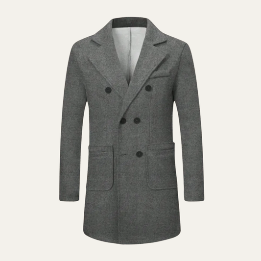 Men’s Double-Breasted Peacoat