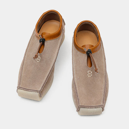 Maison ’88 | Leather Loafers – Handcrafted Slip-On Shoes with Drawstring