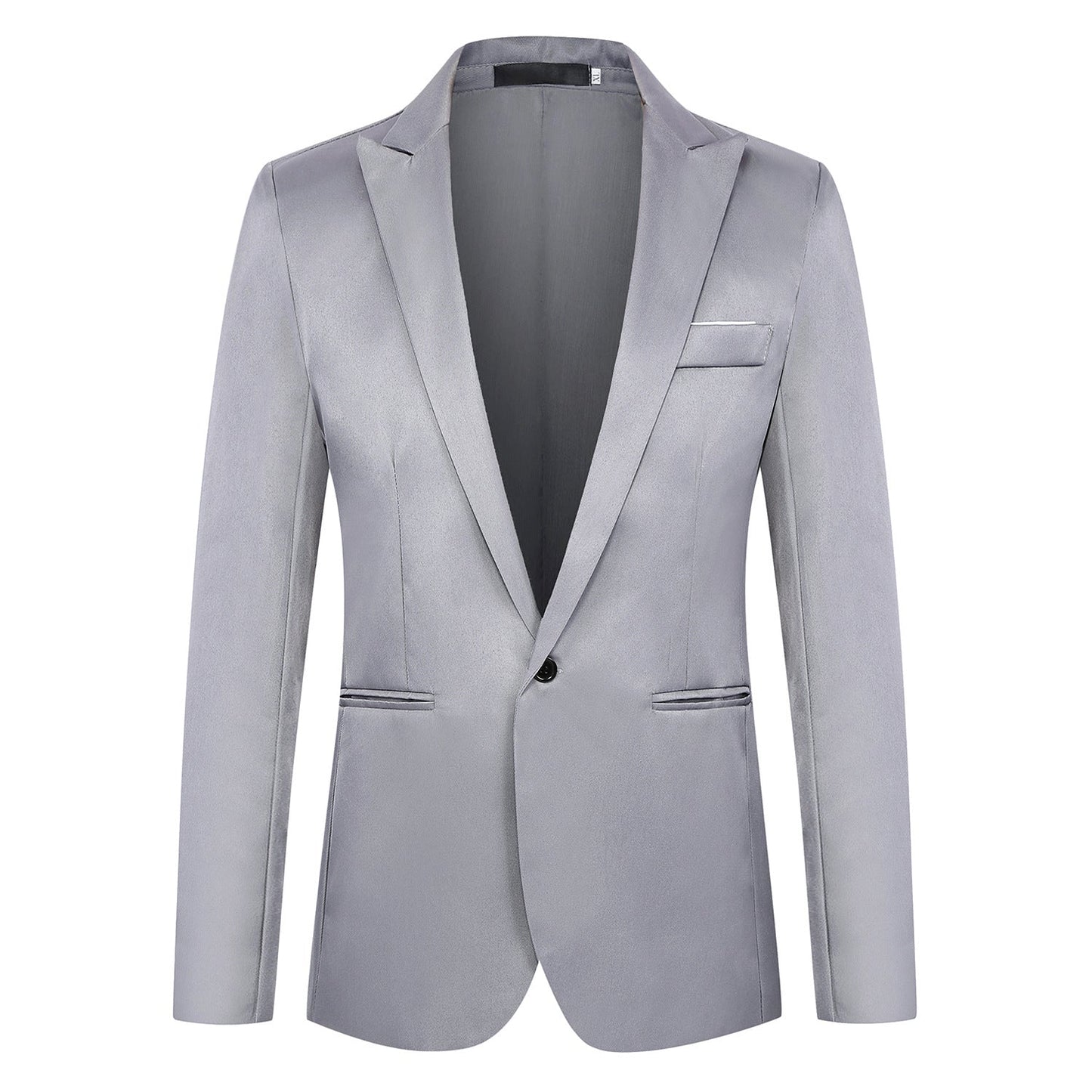 Classic Fit Single Button Mens Blazer