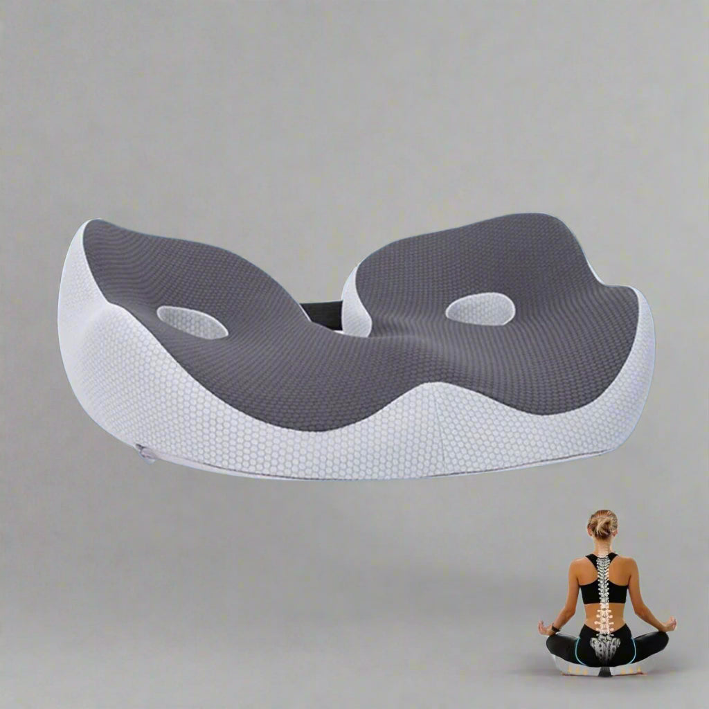 Comfortable Gel Seat Cushion for Back Support and Relief