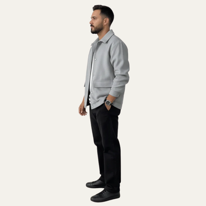 Men’s Lightweight Casual Shacket