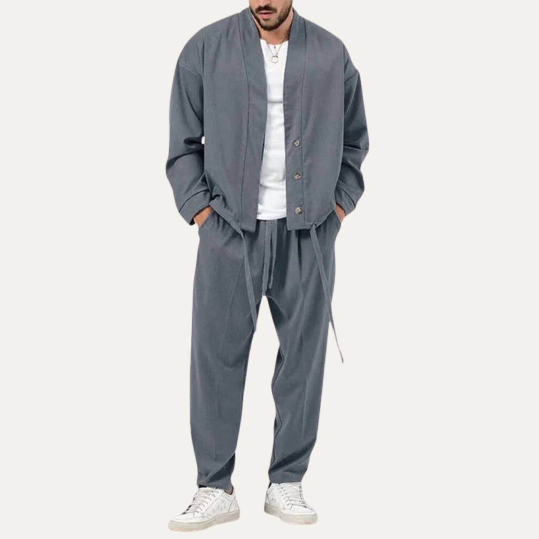 Men’s Relaxed Two Piece Loungewear Set