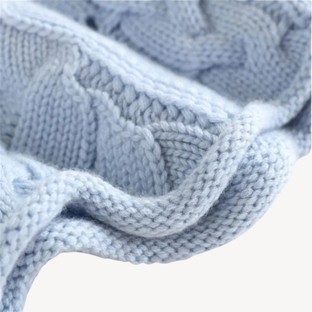 Ribbed Knit Turtleneck Sweater for Women