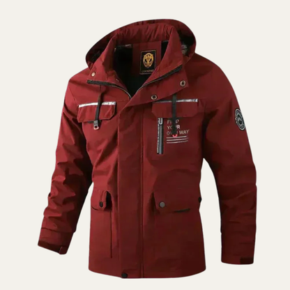 Men’s Tactical Outdoor Utility Parka Jacket