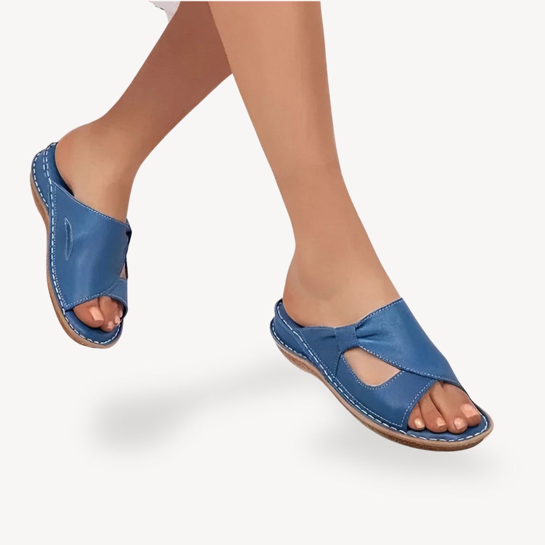 Orthopedic Cut-Out Sandals PU Women