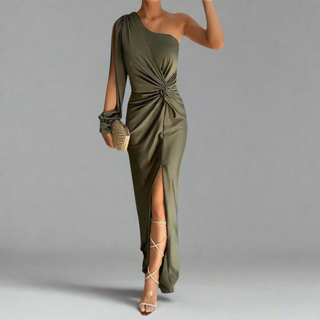 Stunning Long Evening Dress for Special Occasions - BritishElegance