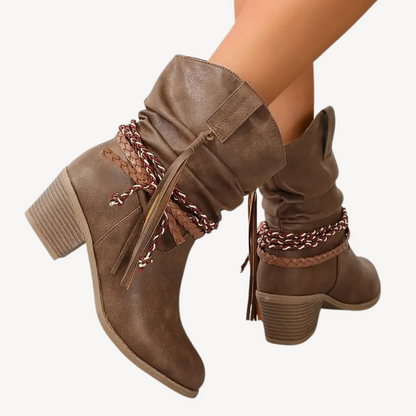 Orthopedic Heeled Boots for Women