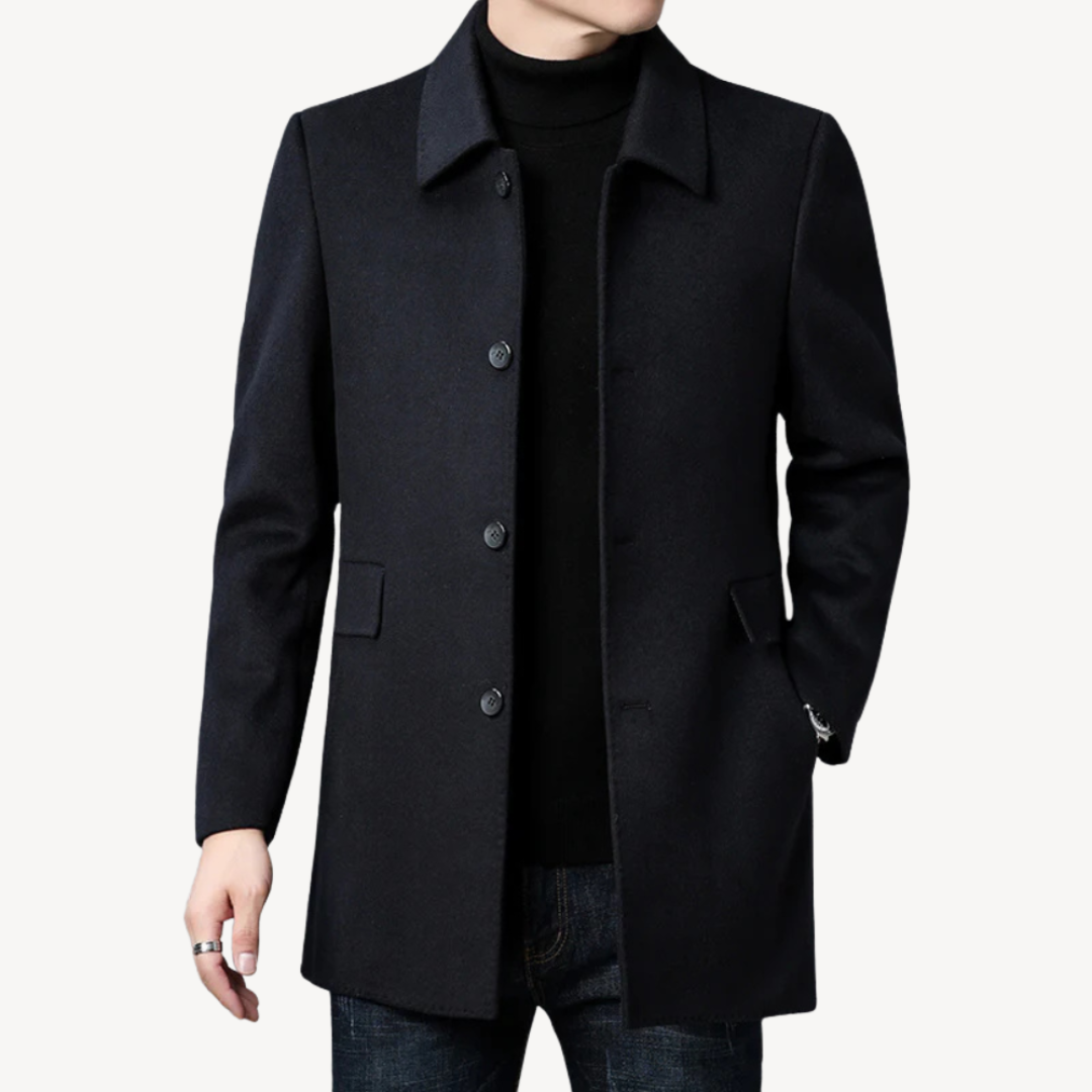 Men's Wool Blend Coat