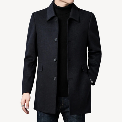 Men's Wool Blend Coat