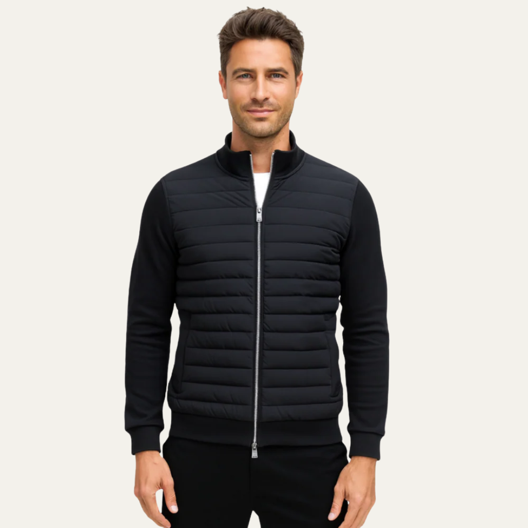 Men’s Corduroy Trucker Jacket with Shearling Collar