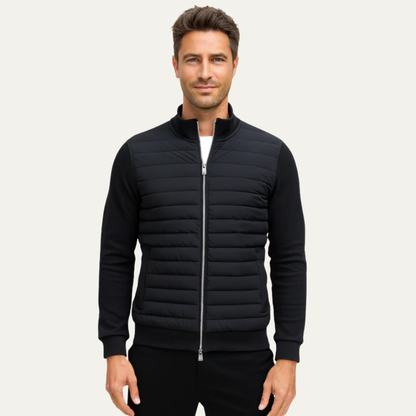 Men’s Corduroy Trucker Jacket with Shearling Collar