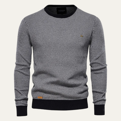 The Anglesey Men's Casual Crew Neck Knit Jumper