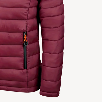 Polyester Hooded Puffer Jacket Men