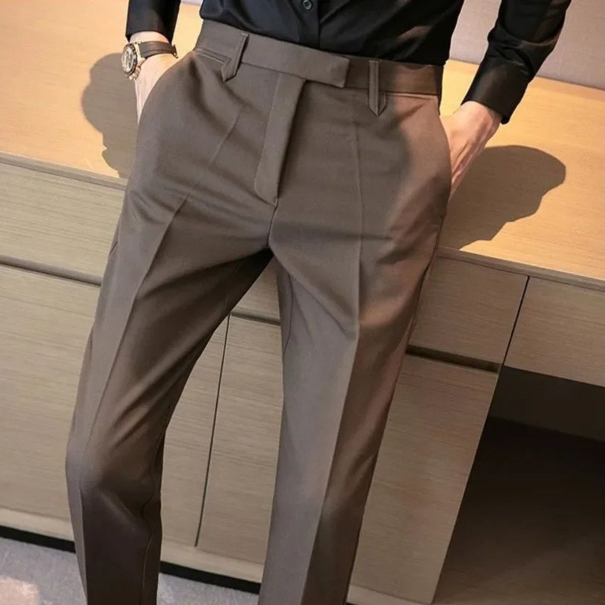 The Silicon Valey Elegant Business Pants for Men
