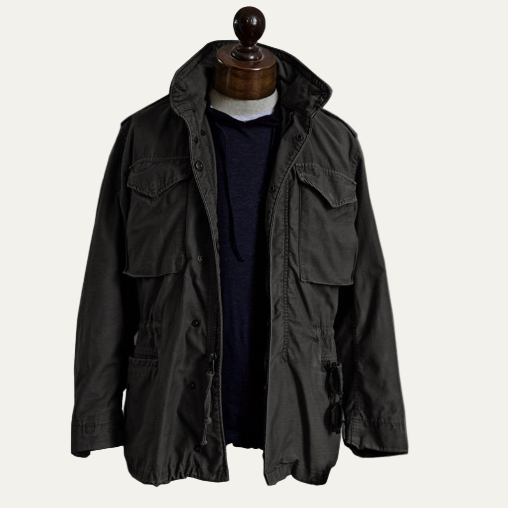 Men’s Oversized Military Style Shirt Jacket