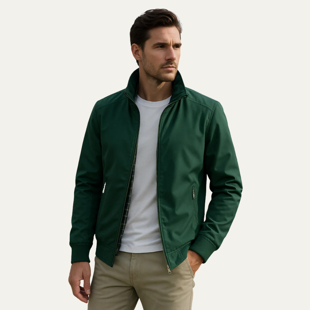 Men’s Contemporary Zip Harrington Jacket