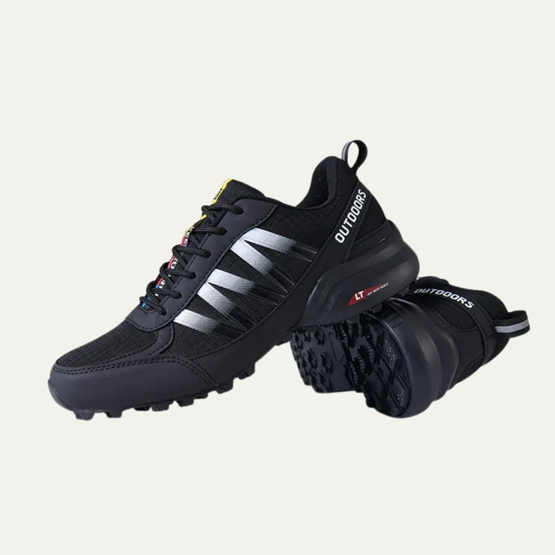 Men’s Breathable Trail Hiking Shoe with Lugged Sole