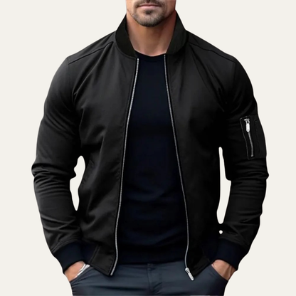 Men’s Classic Full Zipped Bomber Jacket