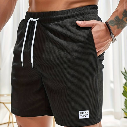 Zachary | Men’s Corduroy Shorts – Lightweight Stretch & Timeless Style