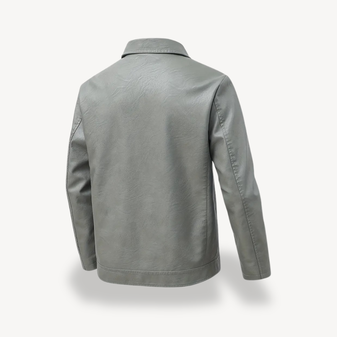 Men's Faux Leather Jacket