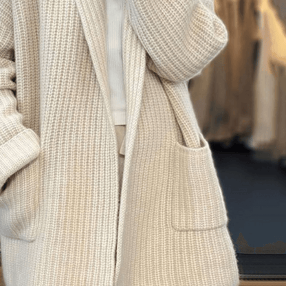 Diantha | Women's Long Cardigan | Knitted