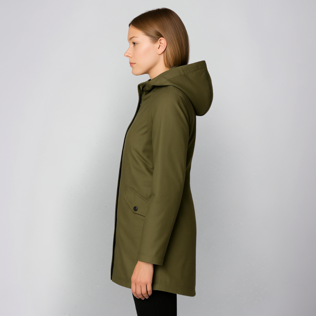 Margaux | Raincoat - Waterproof Hooded Outerwear for Women