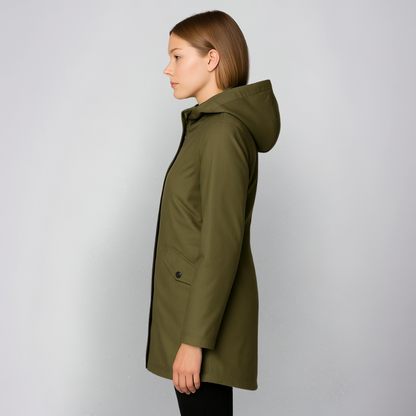 Margaux | Raincoat - Waterproof Hooded Outerwear for Women