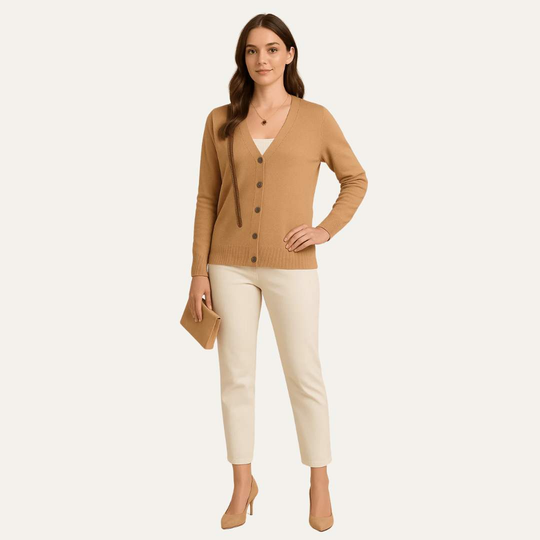 Women’s Classic Button-Front Cardigan