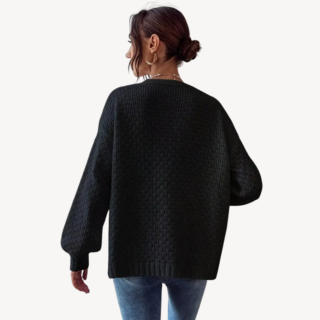 Floral Embroidered Cardigan for Women