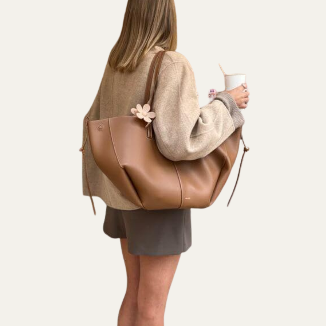 Women’s Soft Oversized Leather Tote Bag