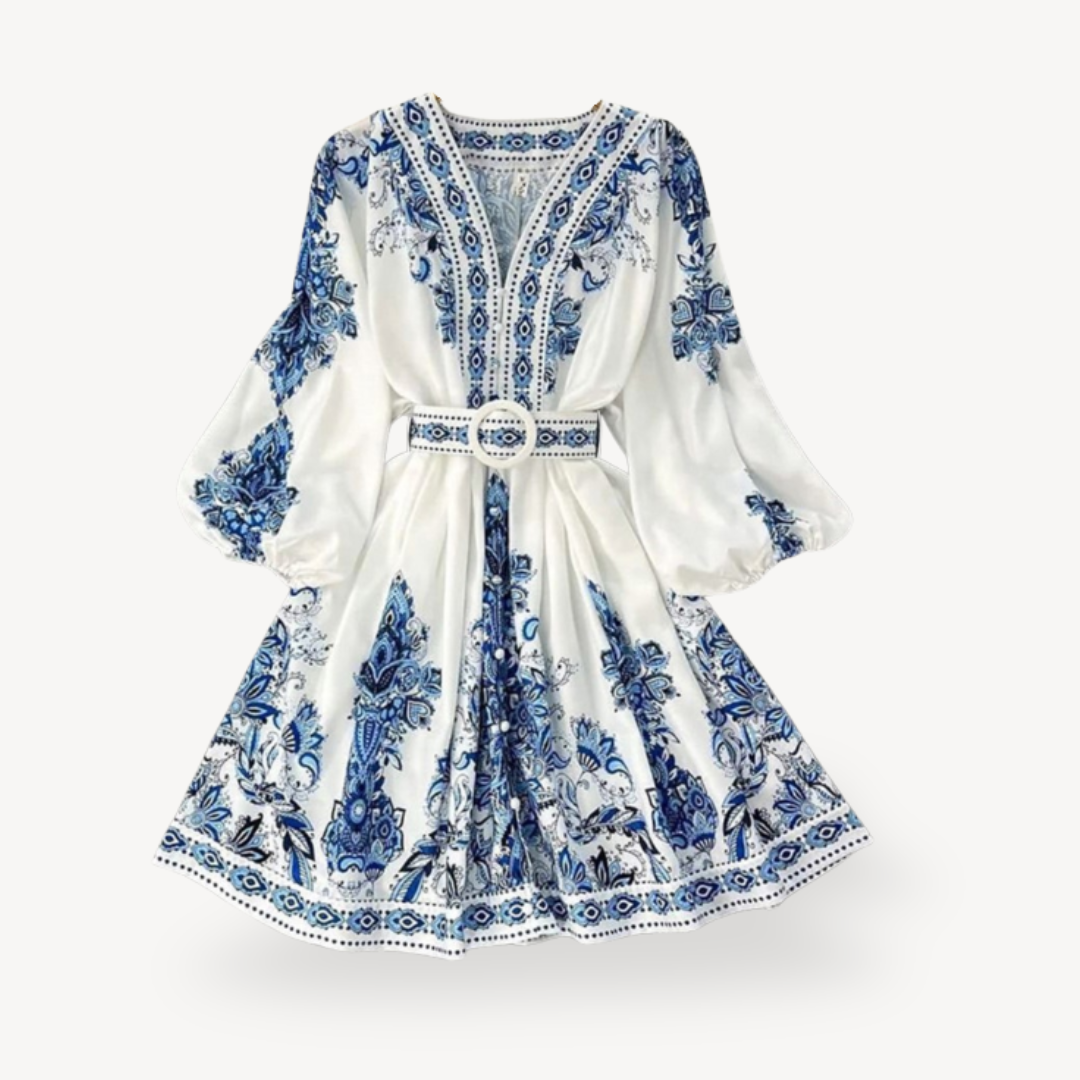 Boho Mini Dress Women