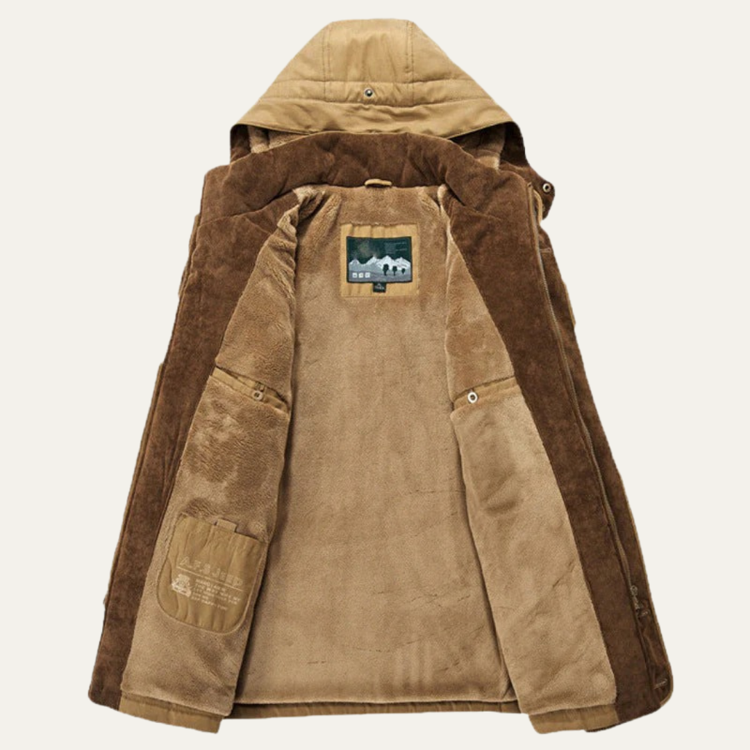 Men’s Textured Diamond Pattern Bomber Jacket