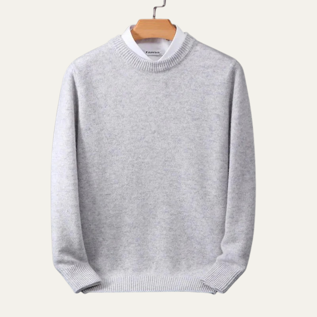 Men’s Classic Round Knit Sweater