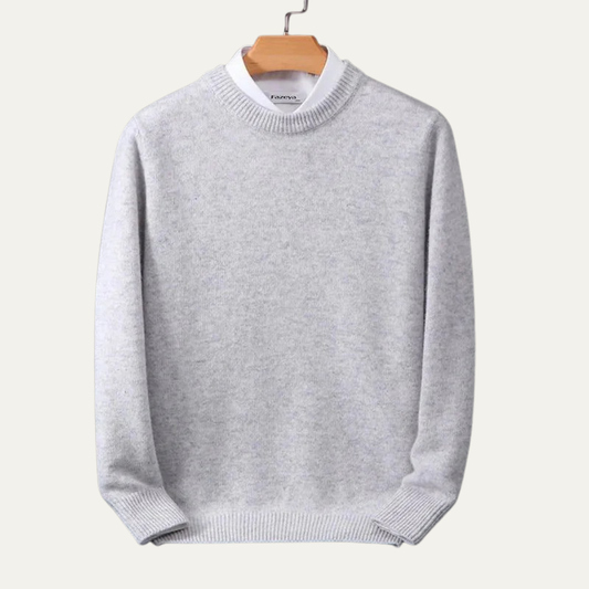 Men’s Classic Round Knit Sweater
