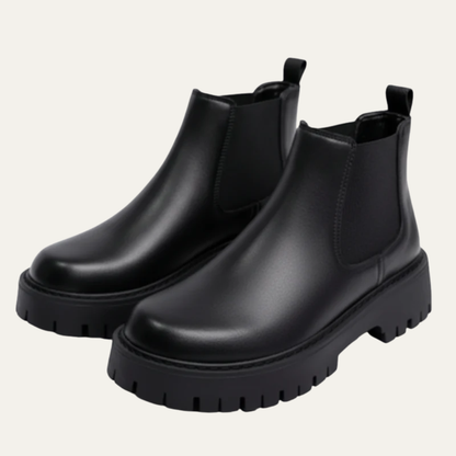 Men’s Casual Chunky Platform Chelsea Boots