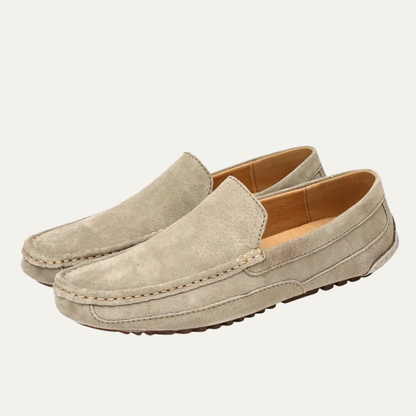 Men’s Suede Hand-Stitched Moccasins