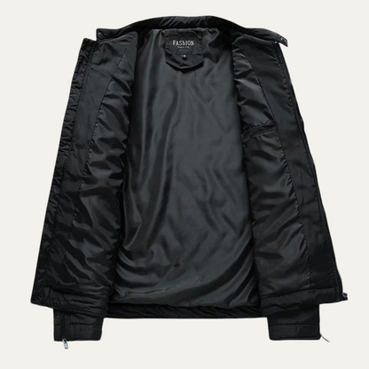 Men’s Diamond Quilted Moto Style Jacket