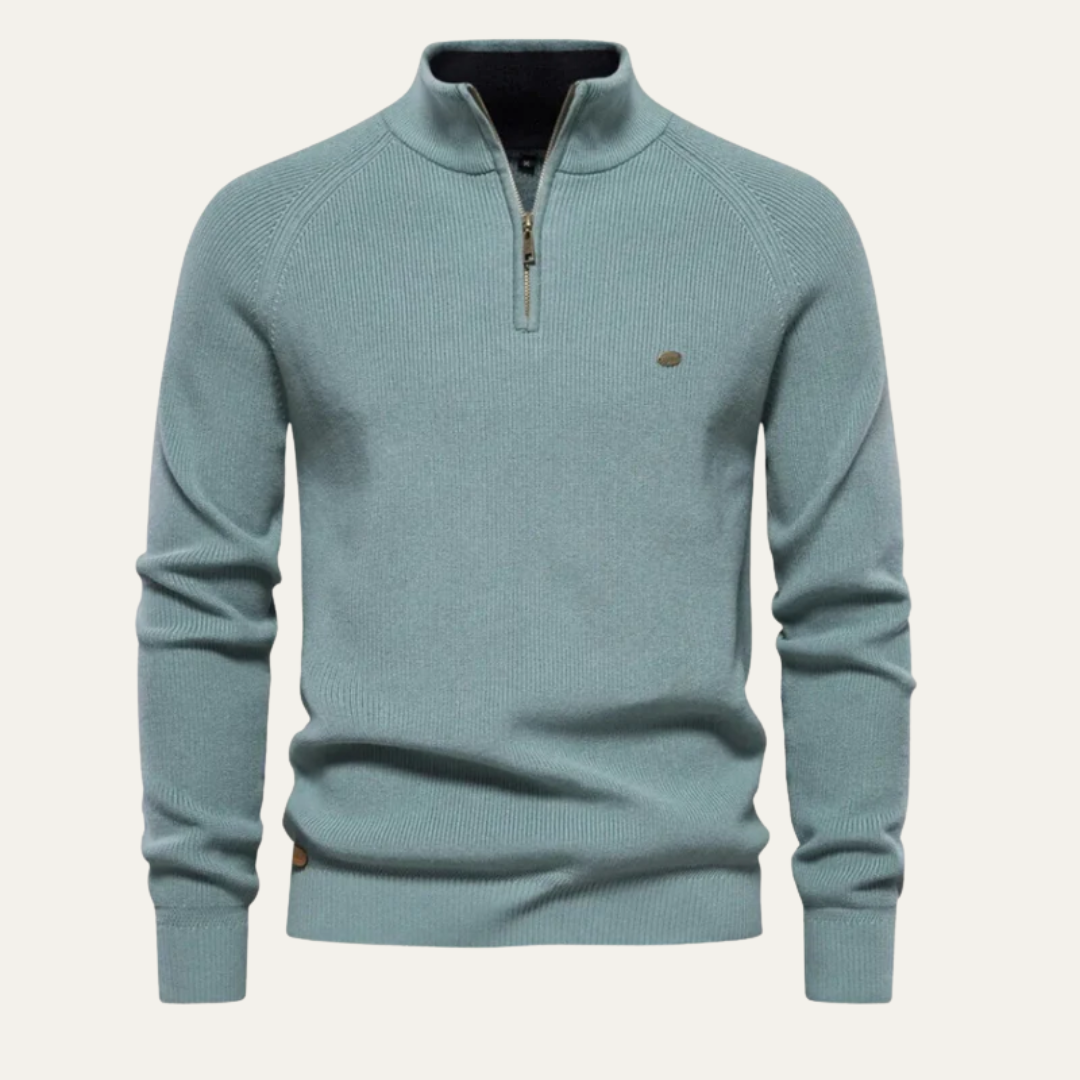 Men’s Sporty Track Jacket with Contrast Panels