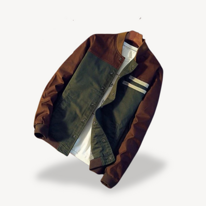 Bomber Jacket Polyester Men