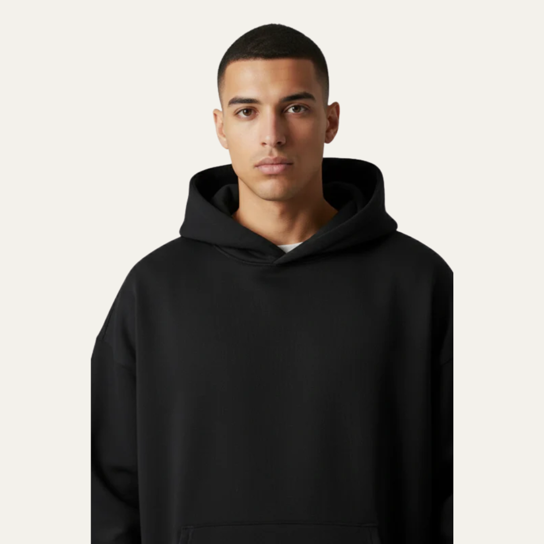 Men’s Casual Pullover Hoodie with Kangaroo Pocket