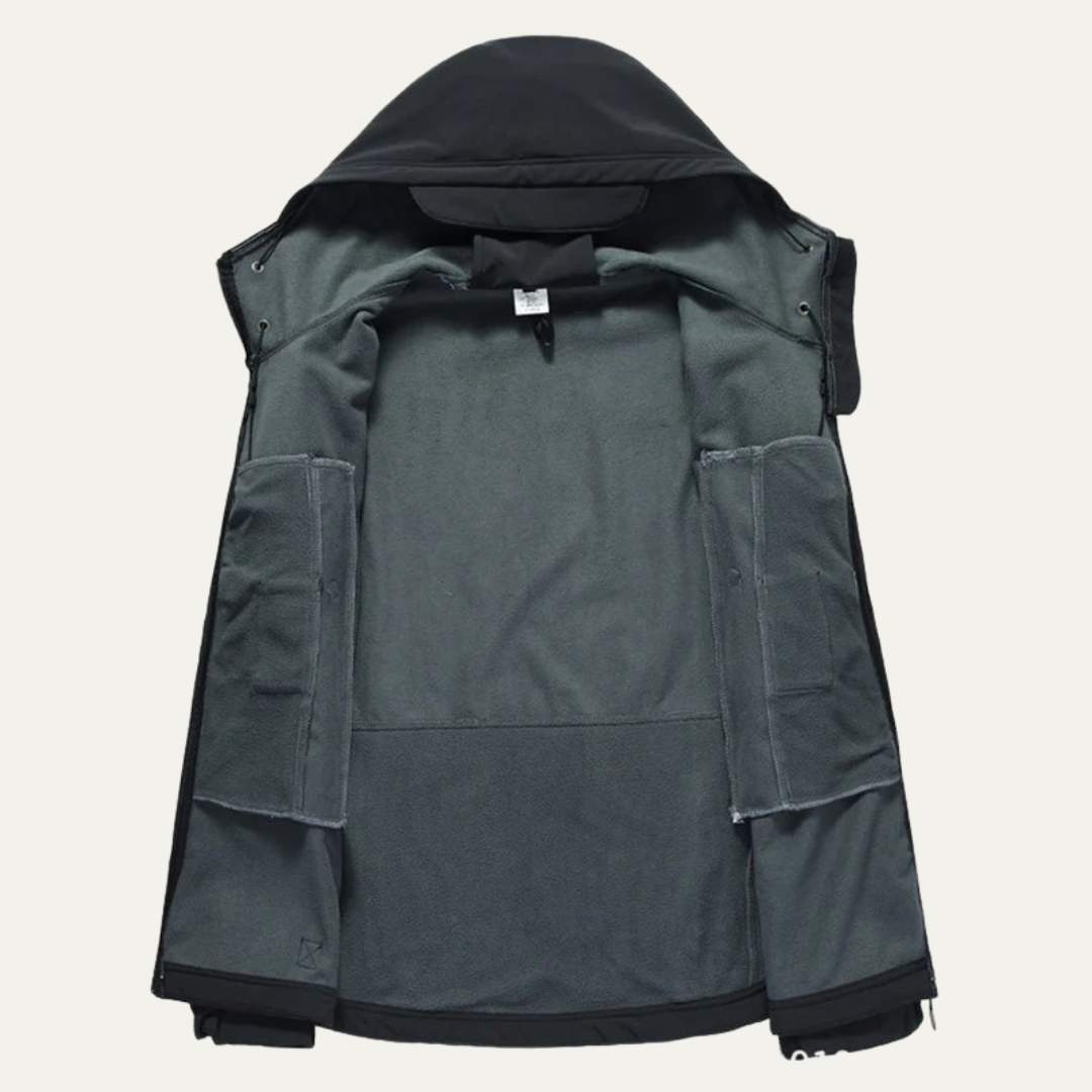Men’s Classic Pullover Hoodie with Drawstring Hood