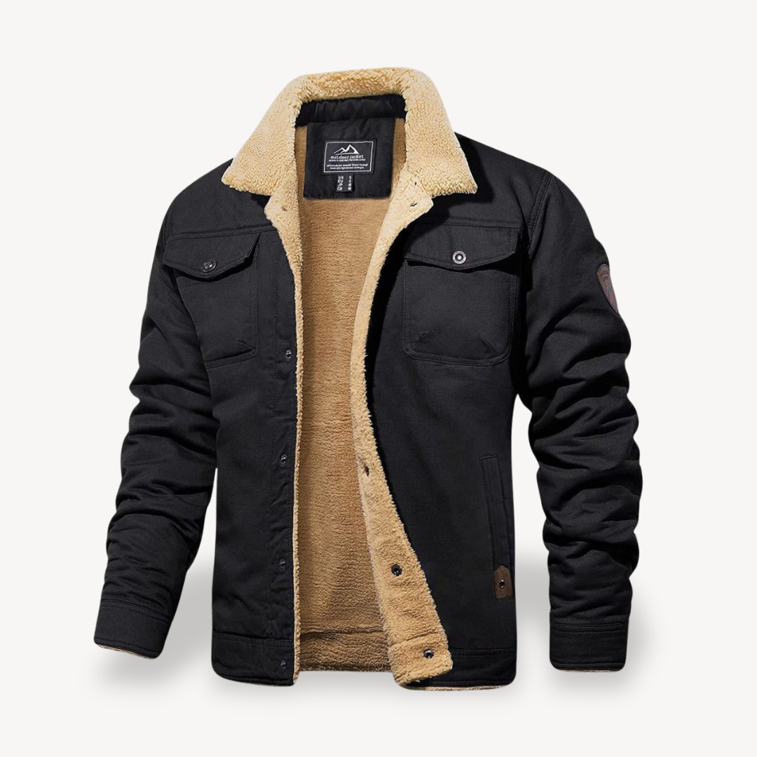 Men’s Sherpa Lined Winter Jacket