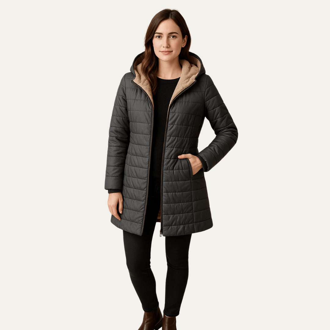Women’s Quilted Mid Length Puffer