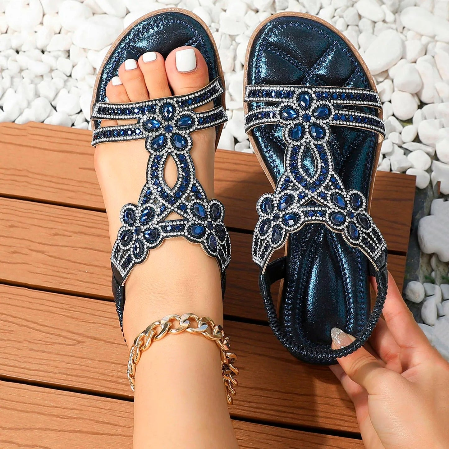 Comfortable Chic Flat Sandals