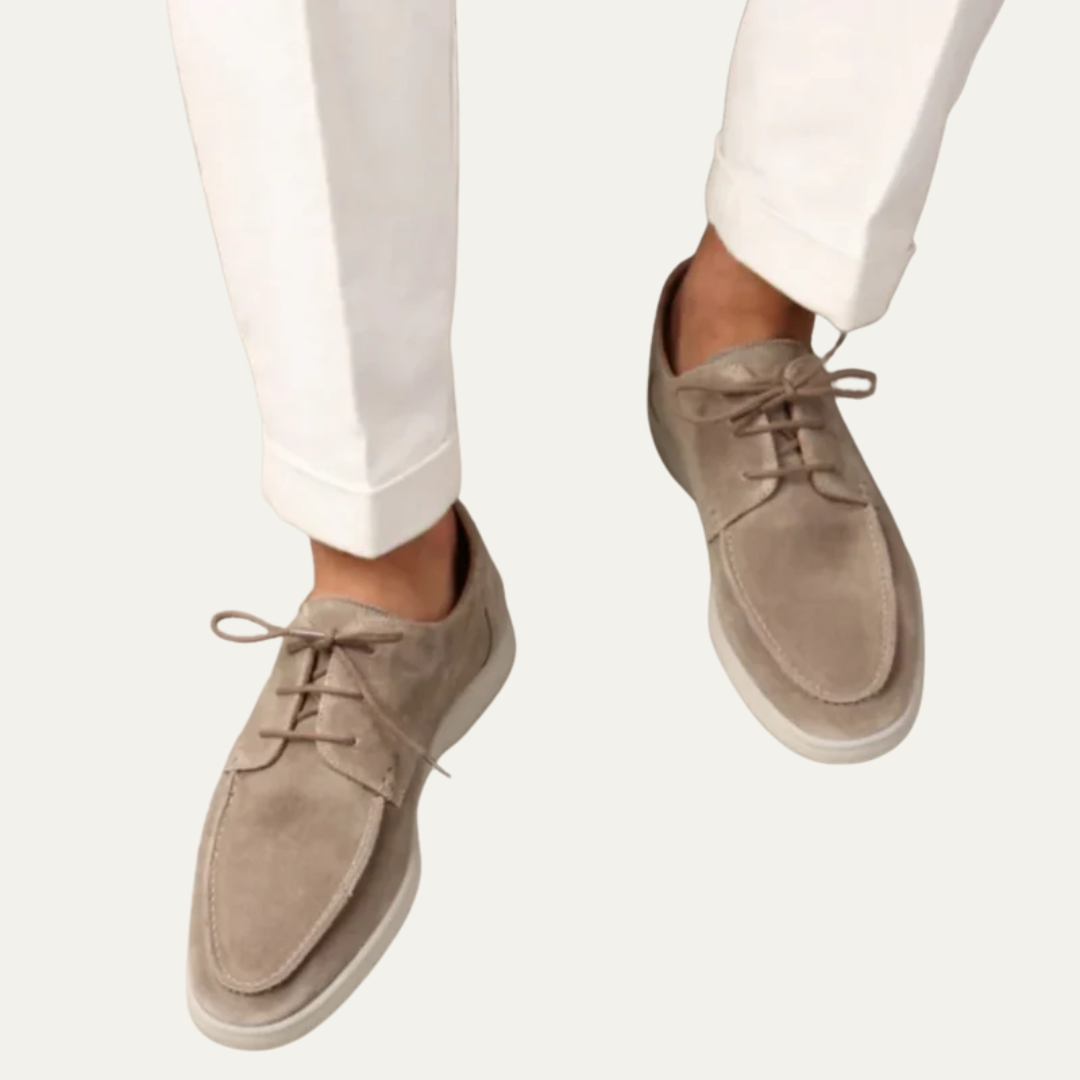 Men’s Suede Derby Shoes