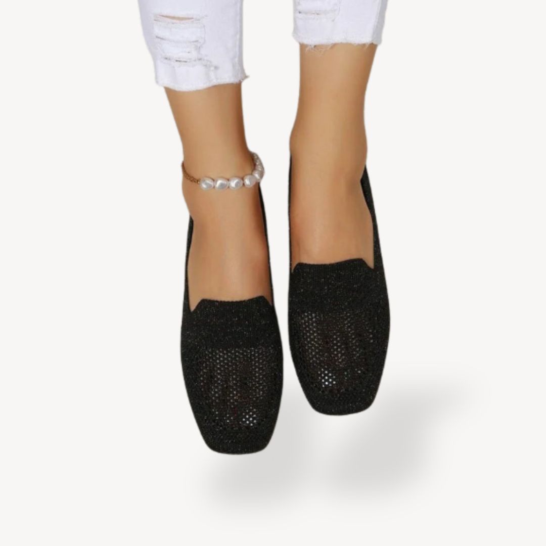 Women's Knitted Orthopedic Slip On Loafers