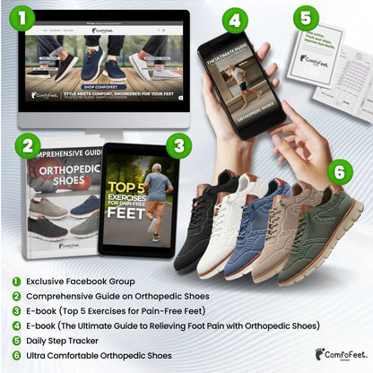 Healthy & Supportive Walking Shoes – All-Day Balance & Comfort | ComfyWalk